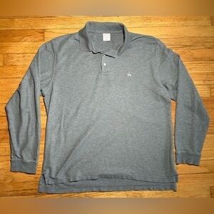 Brooks Brothers Long Sleeve Performance Polo Large